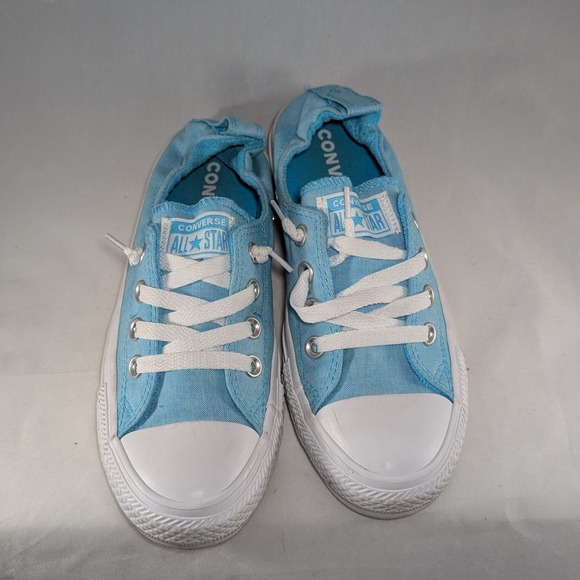 Converse All Star Chuck Taylor Shoreline Slip On Sneakers Women 7 Blue - Picture 2 of 6